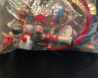 Vintage Wooden Ornaments