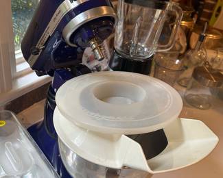 Kitchen Aid mixer and accessories