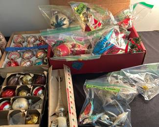 Assorted Vintage Ornaments