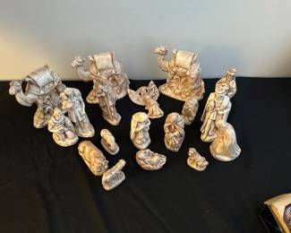 Porcelain Nativity Set