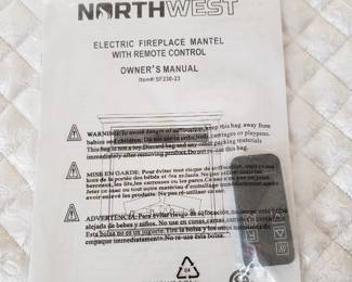 NORTHWEST ELECTRIC FIREPLACE MANTEL