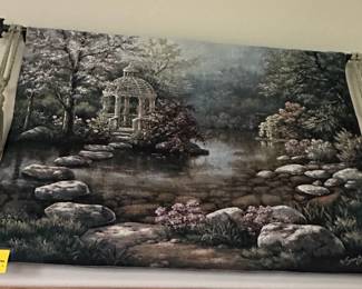Large (5 feet by 4 feet) wall tapestry