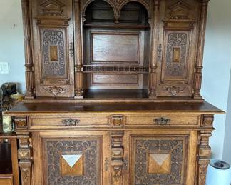 Schrank from Germany. Gorgeous free standing piece.