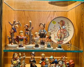 Many Hummels, including many directly from Germany,