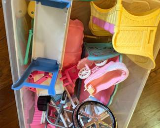 Barbie doll house furniture