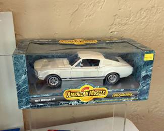 Mustang model in original package