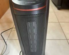 Heater with tip over shut-off