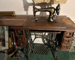 Antique sewing machine