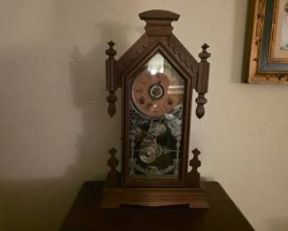 American Ansonia Mantel Clock running with key