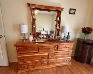 Cedar dresser