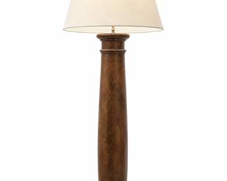 Solid Wood Column Floor Lamp bid #6