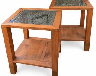 Pair Bedside Tables bid #27