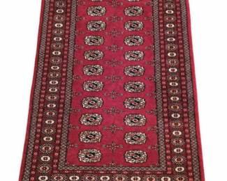 3x5 Pakistani Bokhara Wool Rug bid #25