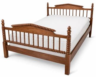 Antique Spindle Bed with a Story! bid #10
