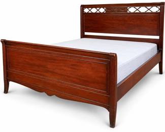 Vintage NeoClassical Mahogany Bed bid #37