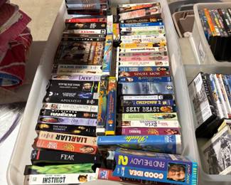 AND SOME VHS