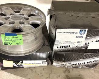 AWESOME TOYOTA TACOMA ALUMINUM TAKE OFF RIMS 17" X 8"
