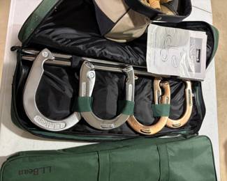 NEW LL BEAN HORSESHOE SETS.
