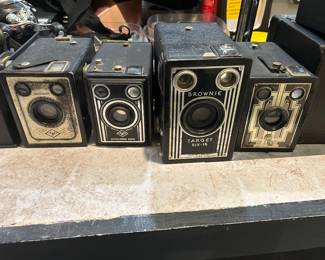 Vintage Box Camera Collection