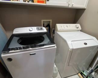 Maytag washer, gas dryer 