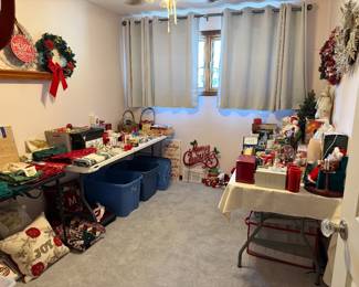 Christmas items galore