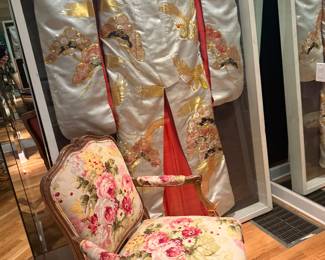 Art Deco Japanese wedding kimono