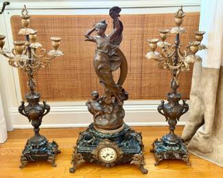 Antique Clock Set