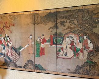 Antique Chinese Screen