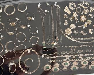 Sterling silver jewelry