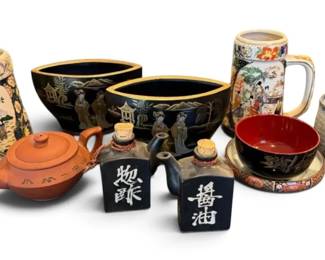 Asian Inspired Glassware
