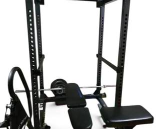 Fitness Gear Power Rack For Heavy Strength Training With Weights