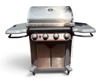 Stok Quattro 4Burner Gas Grill w Cover Propane Tank