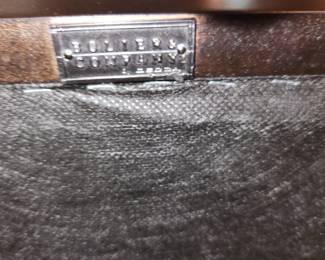 4 real leather bar stools