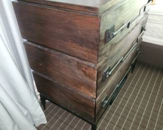 PAIR of night tables or end tables by Global Views