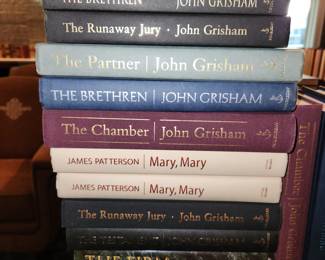 Hundreds of books, leather bound sets & others