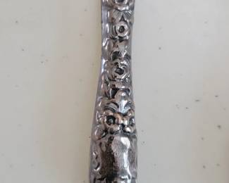 Art Nouveau Sterling Silver file handle