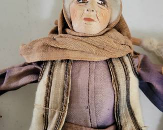 Circa 1940's Greek Folk Dolls