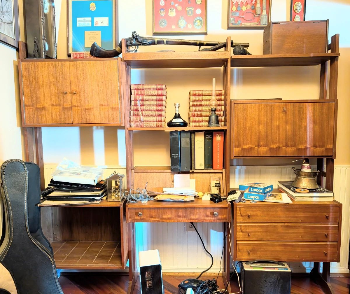 Mid Century Modern Wall Unit