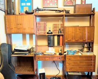 Mid Century Modern Wall Unit