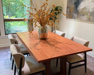 Table for sale, but not the chairs