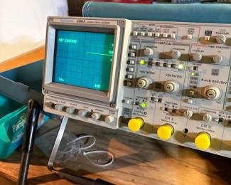 oscilloscope working 