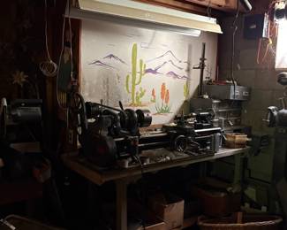vintage lathe
