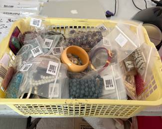 Plenty of Costume Jewlery. More than what is in this pic.