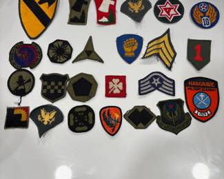 Military patches. More from Germany WWII not shown.
