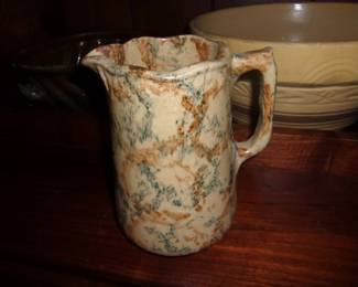 Vintage Pottery Pitcher