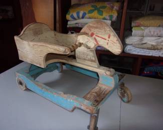 Antique Wooden Horse