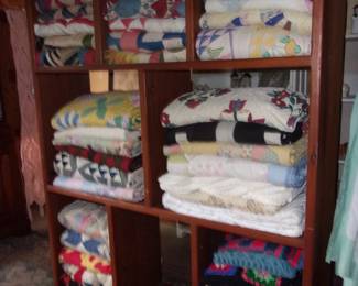 Another Great Collection of Hand Stitched Quilts and Crocheted Items