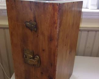 Large Wooden Doll Case