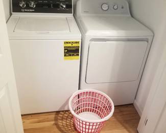 Washing machine & electric dryer - two dryers available