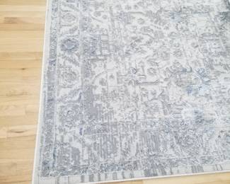 Area rug in neutral shades